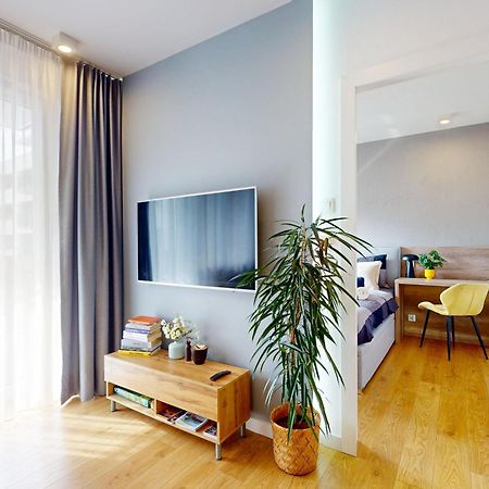 Apartament Green Z Garazem Podziemnym Warschau Exterior foto