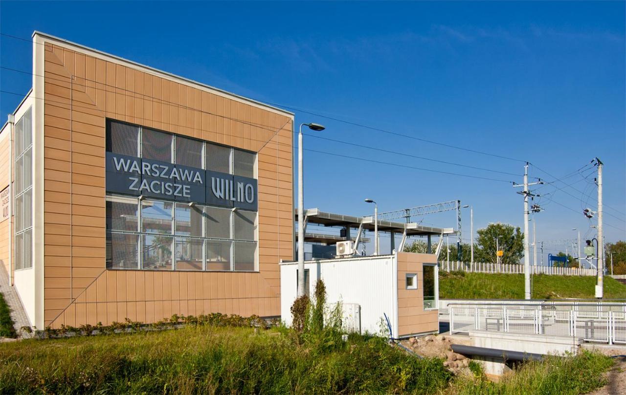 Apartament Green Z Garazem Podziemnym Warschau Exterior foto