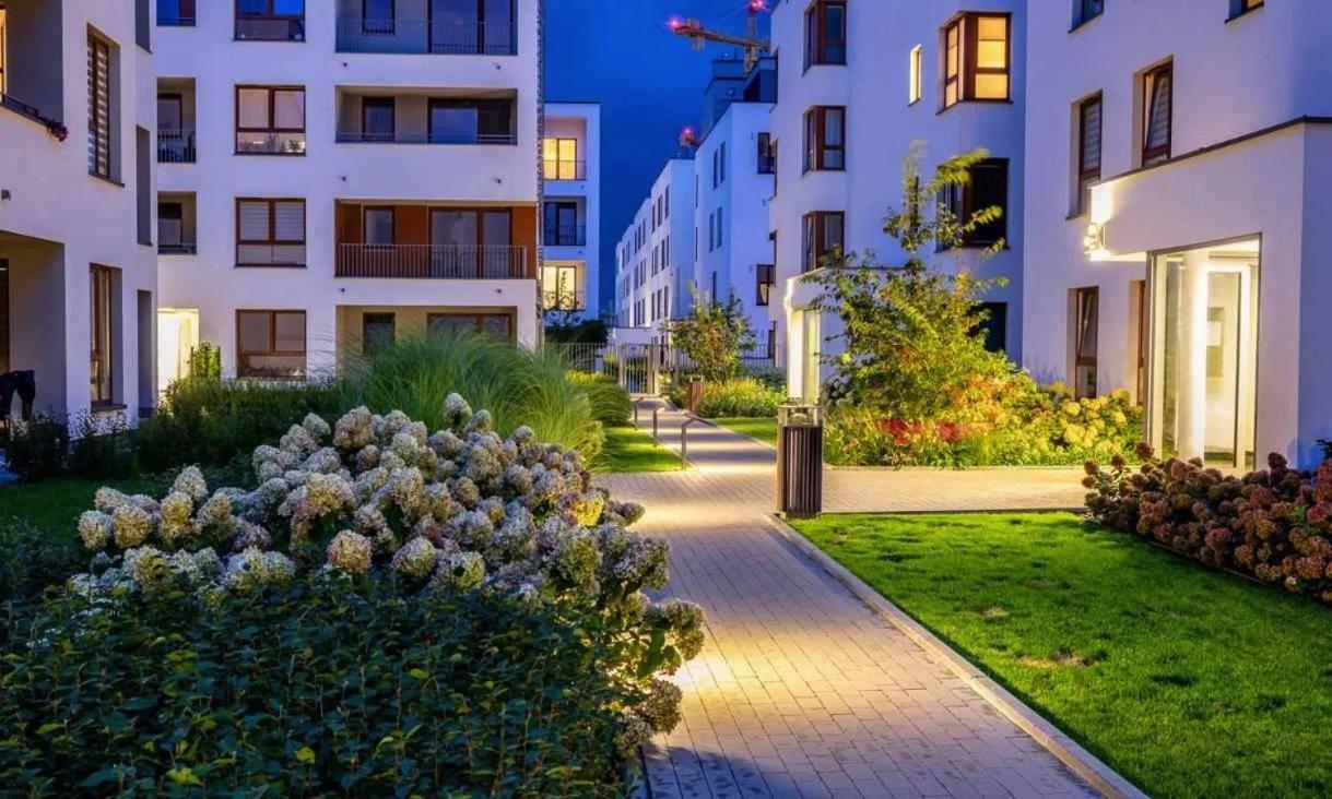 Apartament Green Z Garazem Podziemnym Warschau Exterior foto
