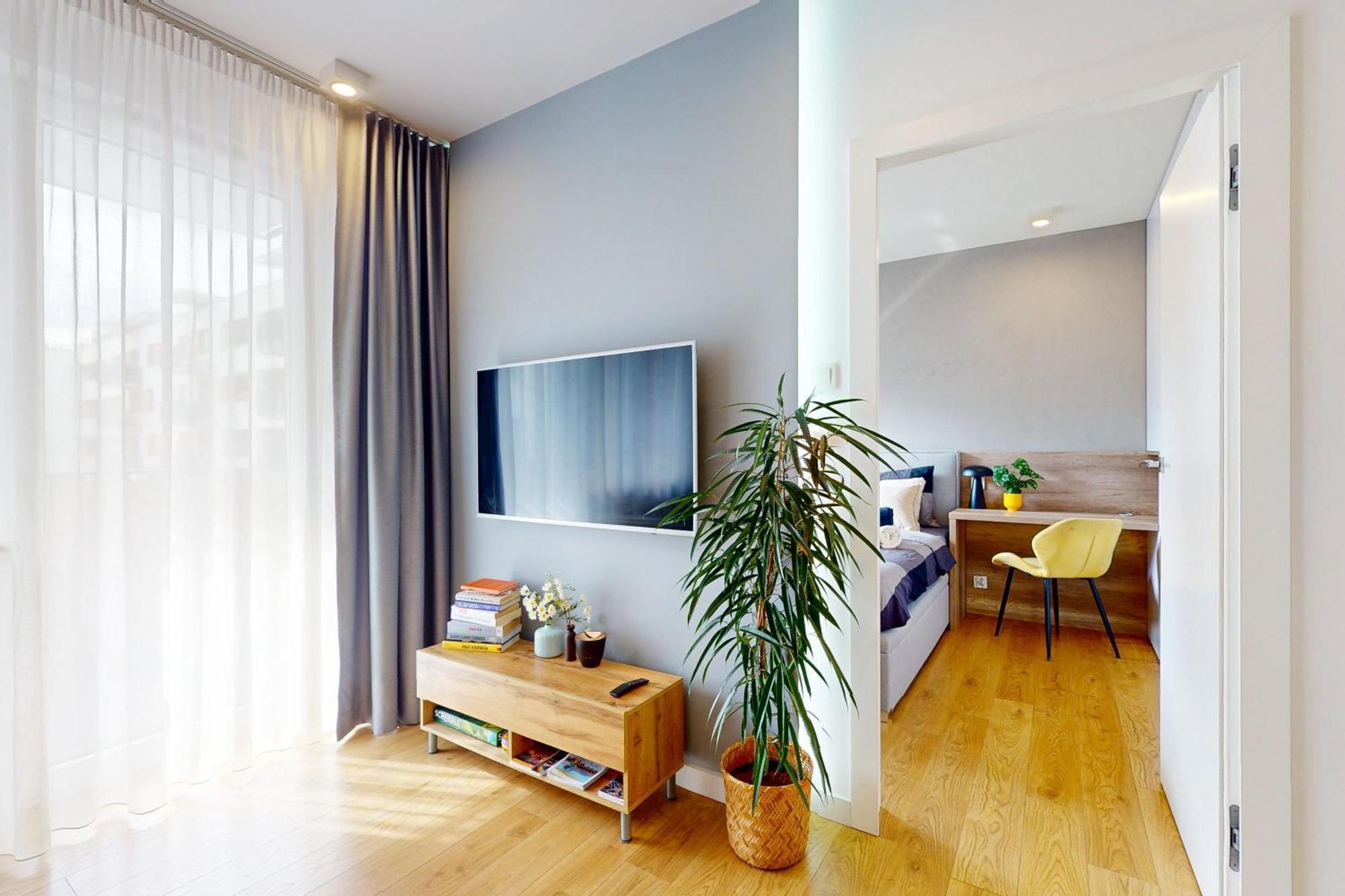 Apartament Green Z Garazem Podziemnym Warschau Exterior foto