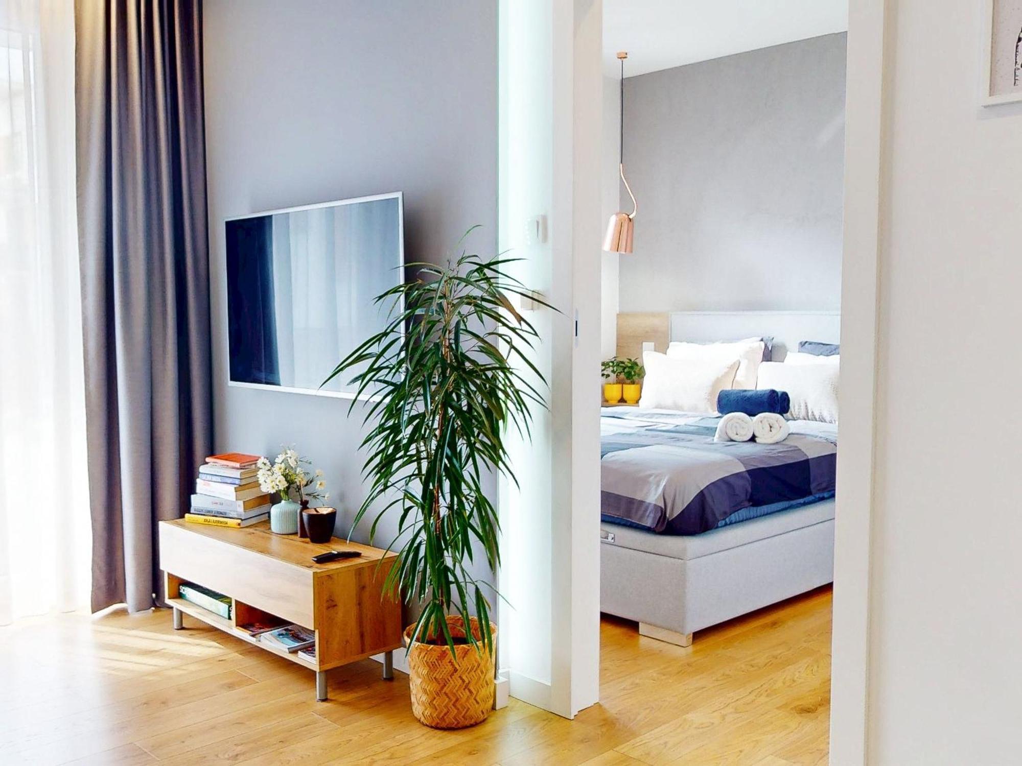 Apartament Green Z Garazem Podziemnym Warschau Exterior foto